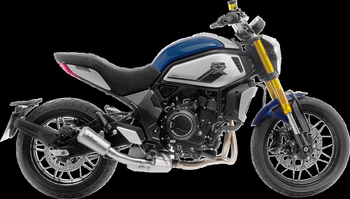 LV-10 SLIP-ON MUFFLER STAINLESS STEEL ECE