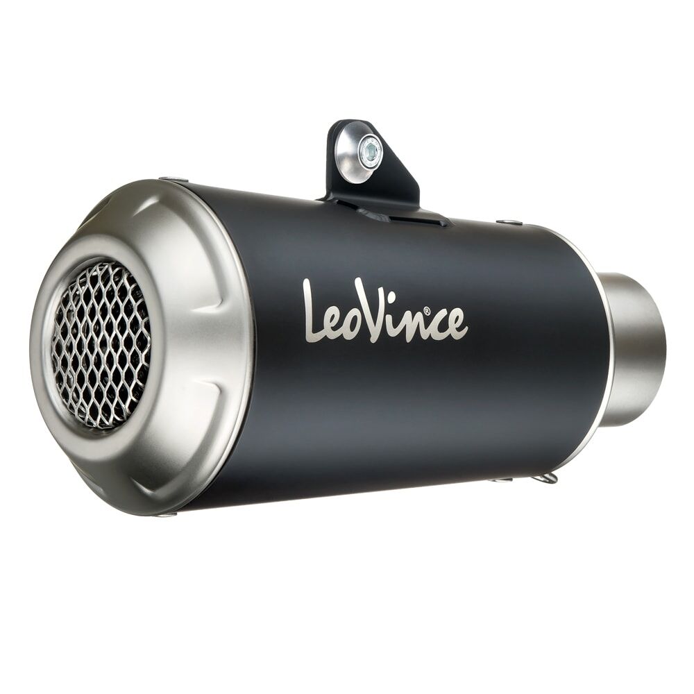 LV-10 BLACK EDITION SLIP-ON MUFFLER SS ECE