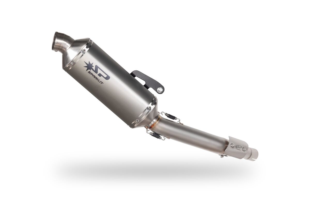 DAKAR SLIP-ON MUFFLER TITANIUM