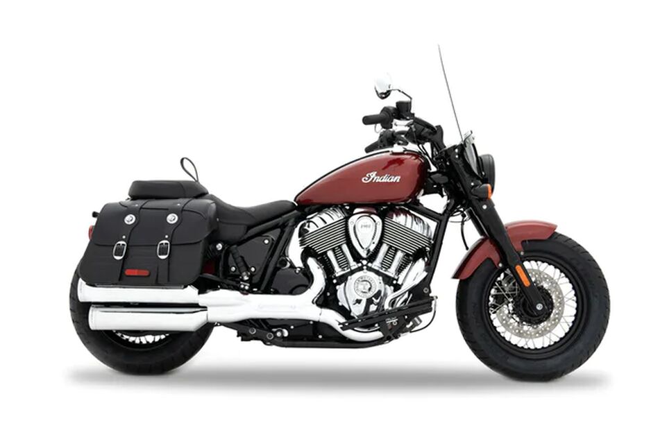 4" INDIAN CHIEF SLIP-ON MUFFLER CHROME
