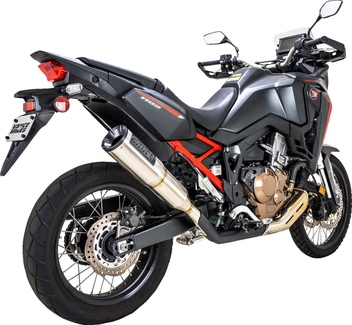 MUFFLER STAINLESS HI-OUTPUT HONDA AFRICA TWIN