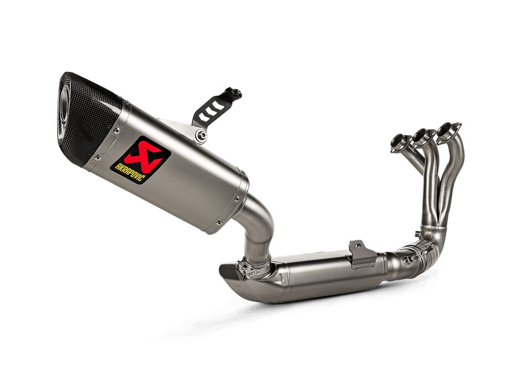 RACING LINE COMPLETE EXHAUST SYSTEM SS/TI/CF