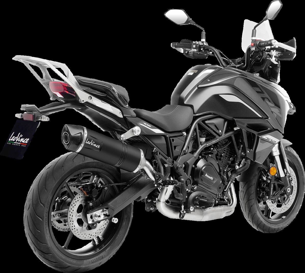 MUFFLER LV 1 BLACK BENELLI 702 X