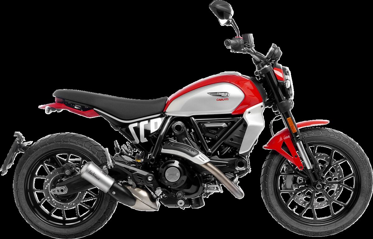 MUFFLER LV-10 SS DUCATI SCRAMBLER 800