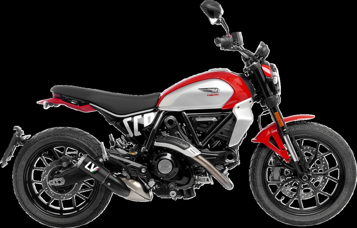 MUFFLER LV-10 CARBON DUCATI SCRAMBLER 800
