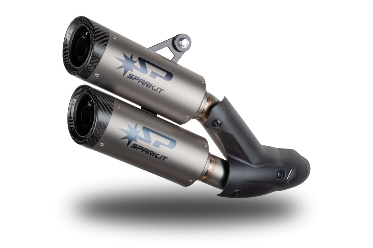 DYNO SLIP-ON MUFFLER TITANIUM ECE