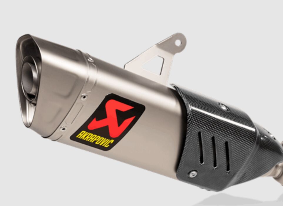 REPLACEMENT MUFFLER TITANIUM