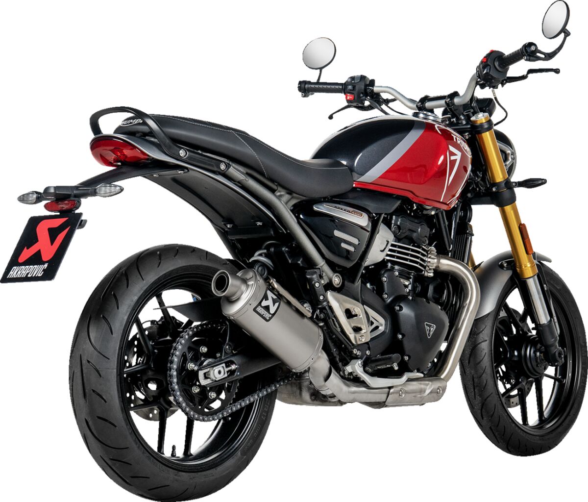 MUFFLER SLIP-ON TI TRIUMPH SPEED 400 / SCRAMBLER 400X