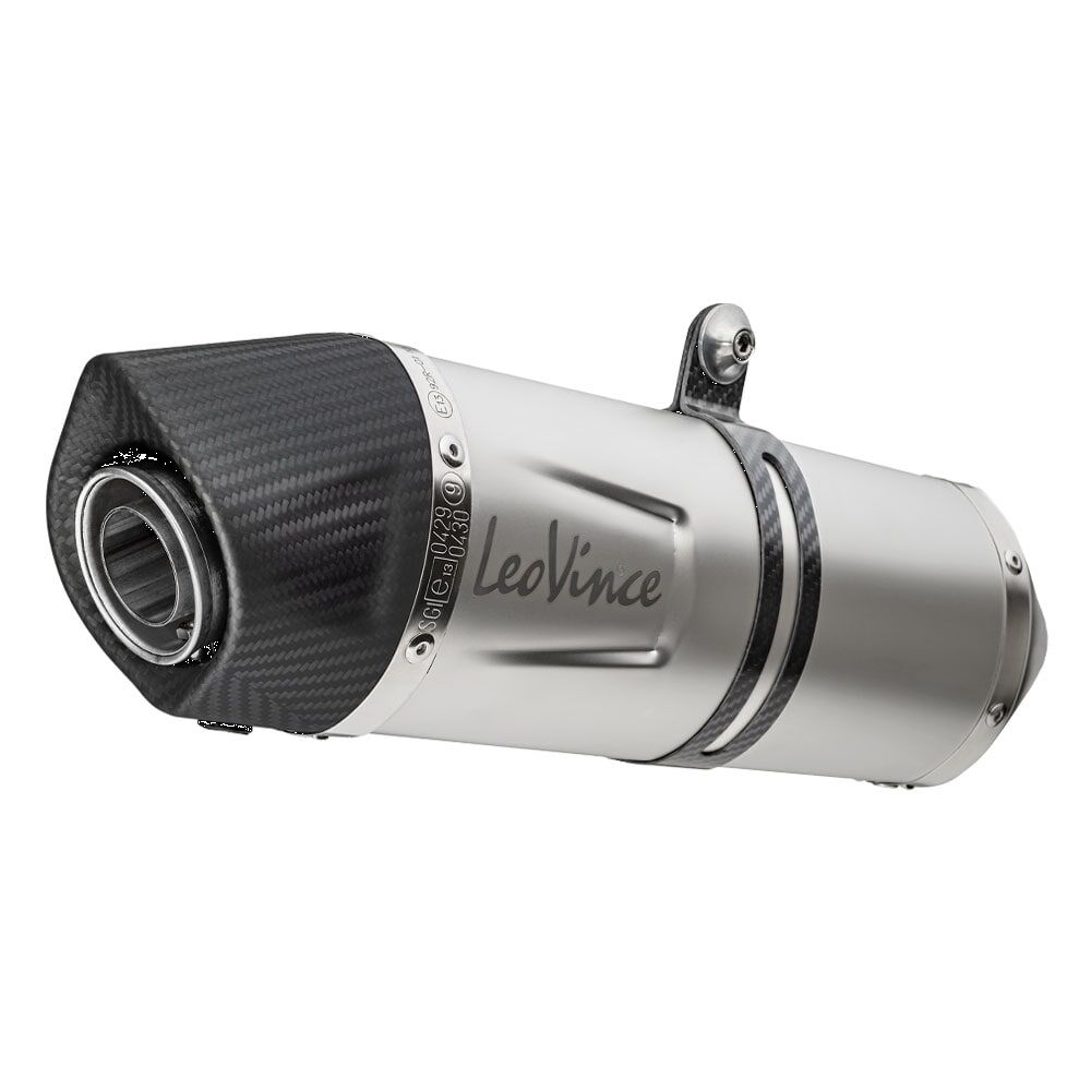 LV ONE EVO STAINLESS STEEL SLIP-ON MUFFLER ECE