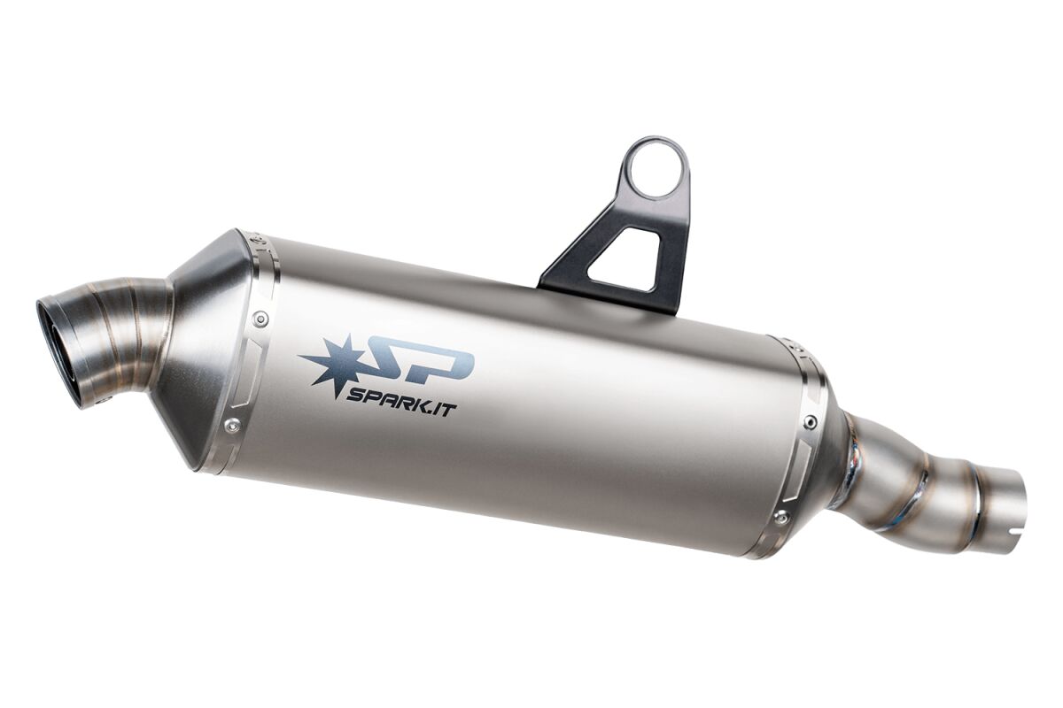 DAKAR SLIP-ON MUFFLER TITANIUM
