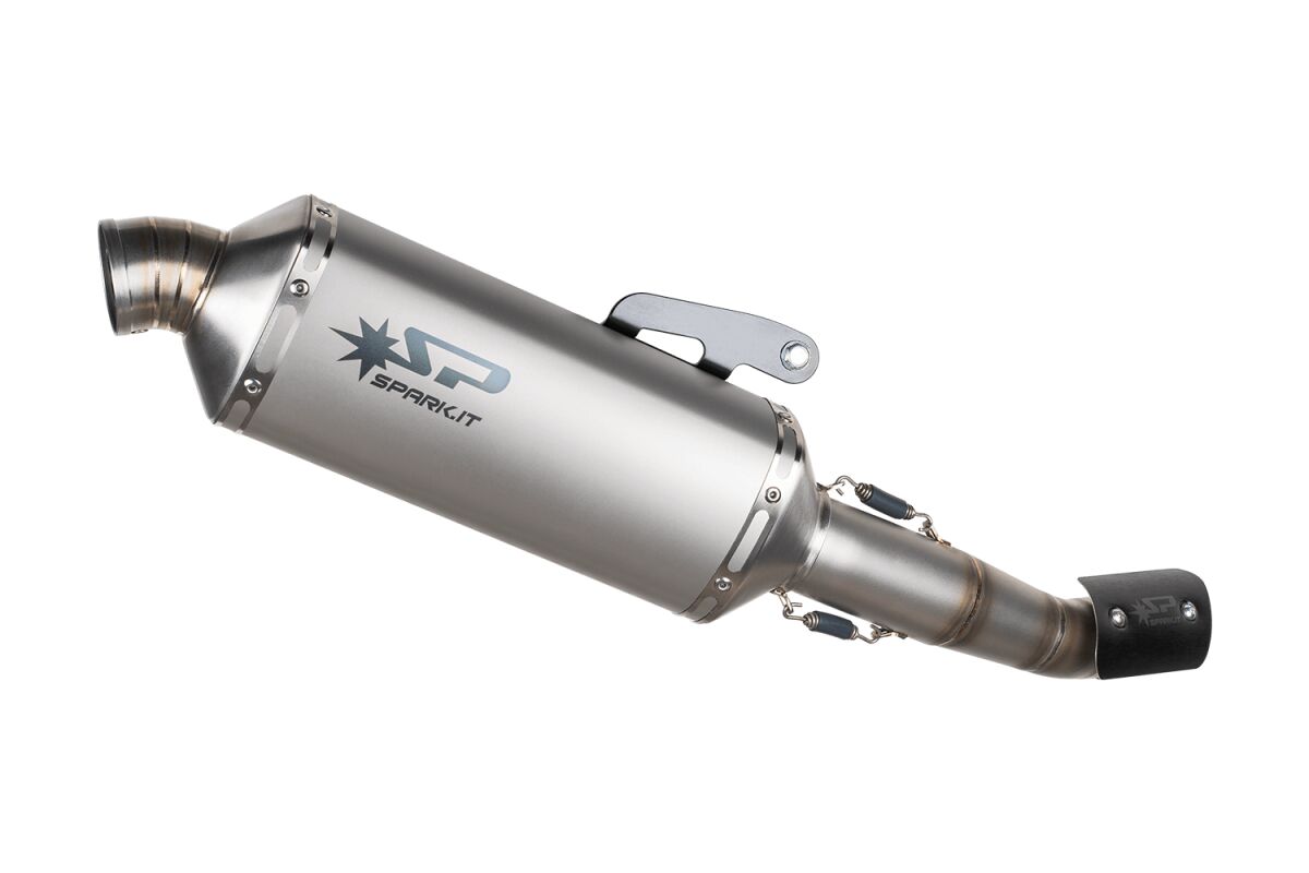 DAKAR SLIP-ON MUFFLER TITANIUM
