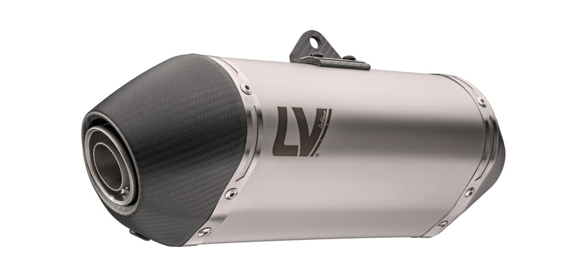 LV-14 STAINLESS STEEL SLIP-ON MUFFLER ECE