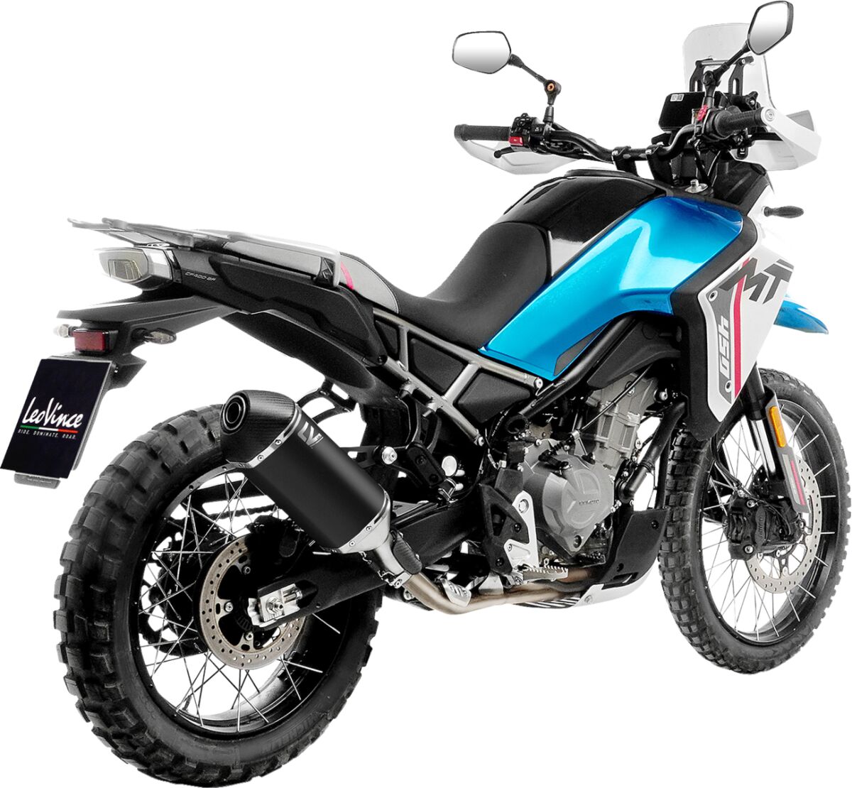 MUFFLER LV-14 BLACK  CF MOTO 450 MT