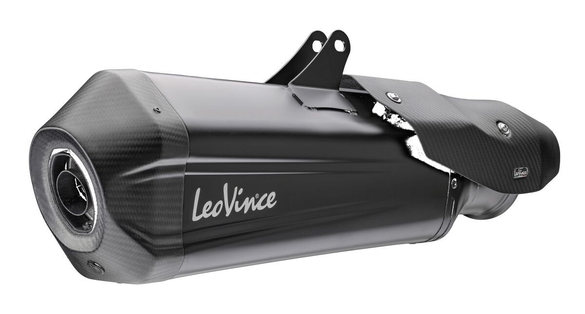 LV-12R BLACK EDITION SLIP-ON MUFFLER