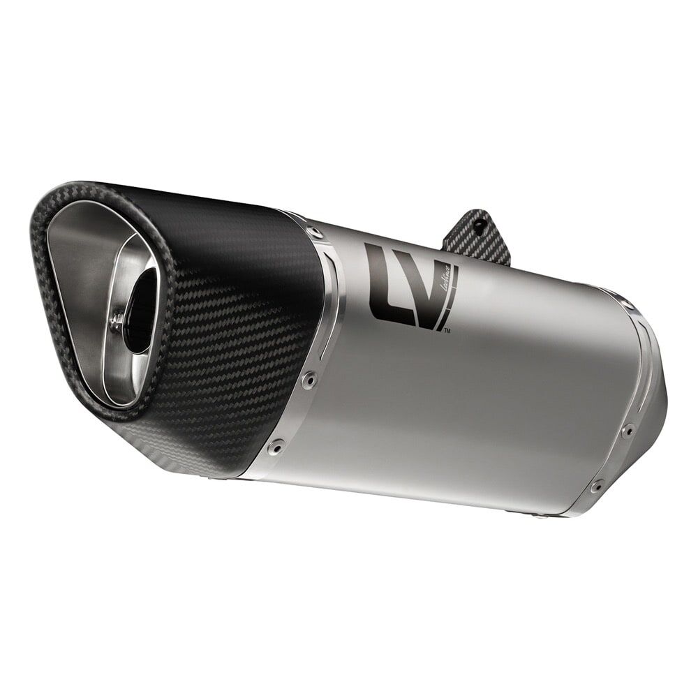LV-14R STAINLESS STEEL SLIP-ON MUFFLER ECE