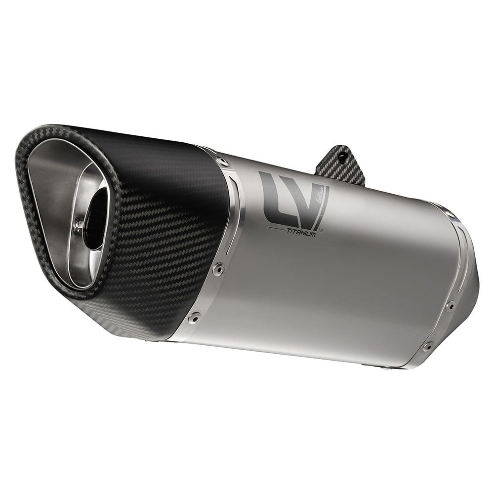 LV-14R TITANIUM MUFFLER SLIP-ON MUFFLER ECE