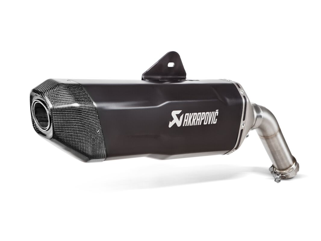 SLIP-ON LINE MUFFLER TITANIUM BLACK