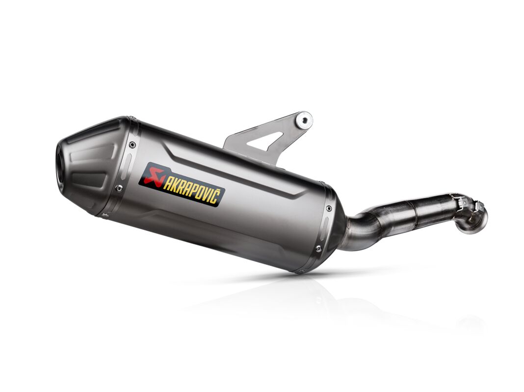 SLIP-ON LINE MUFFLER TITANIUM