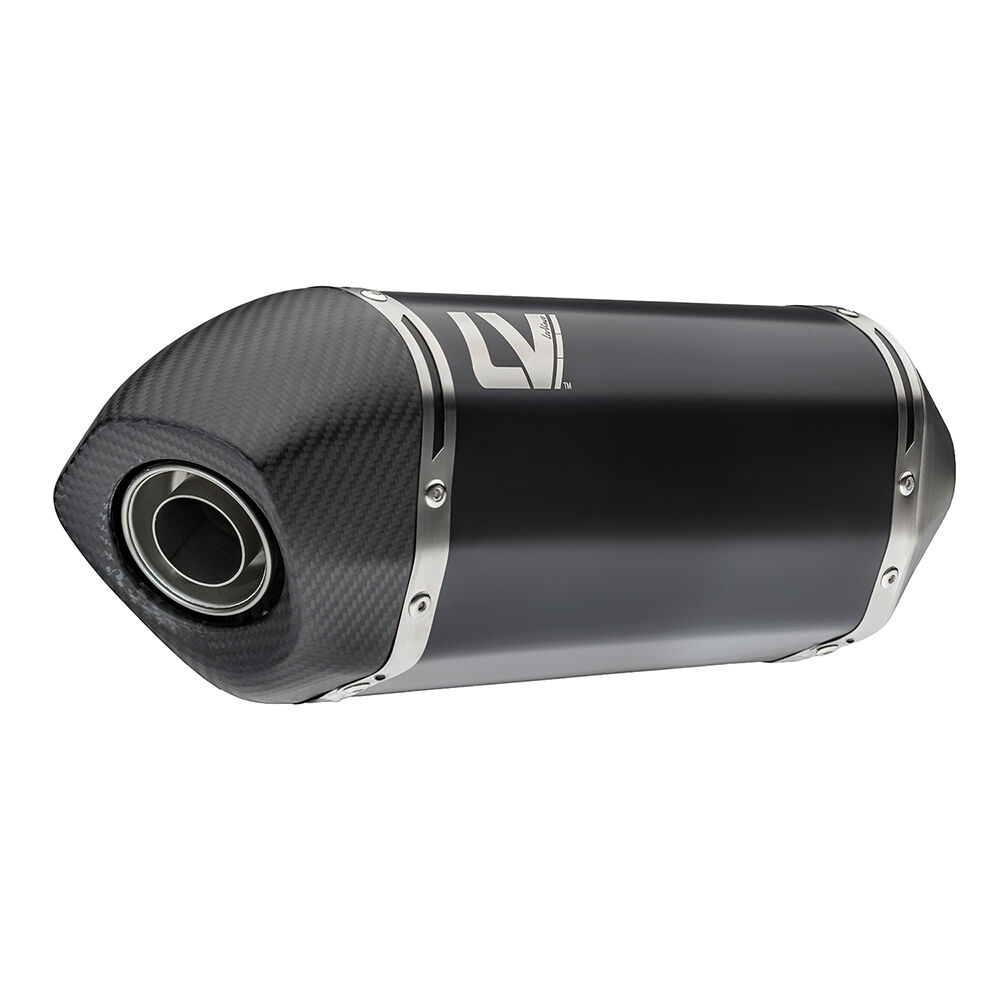 LV-14 BLACK EDITION SLIP-ON MUFFLER ECE