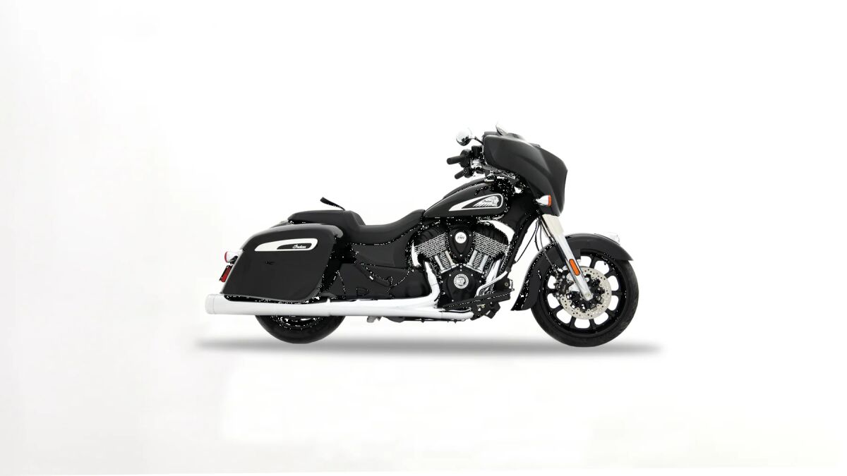 4.5" DBX45 SLIP-ON MUFFLER FOR INDIAN CHROME w/CHROME SLASH END CAP