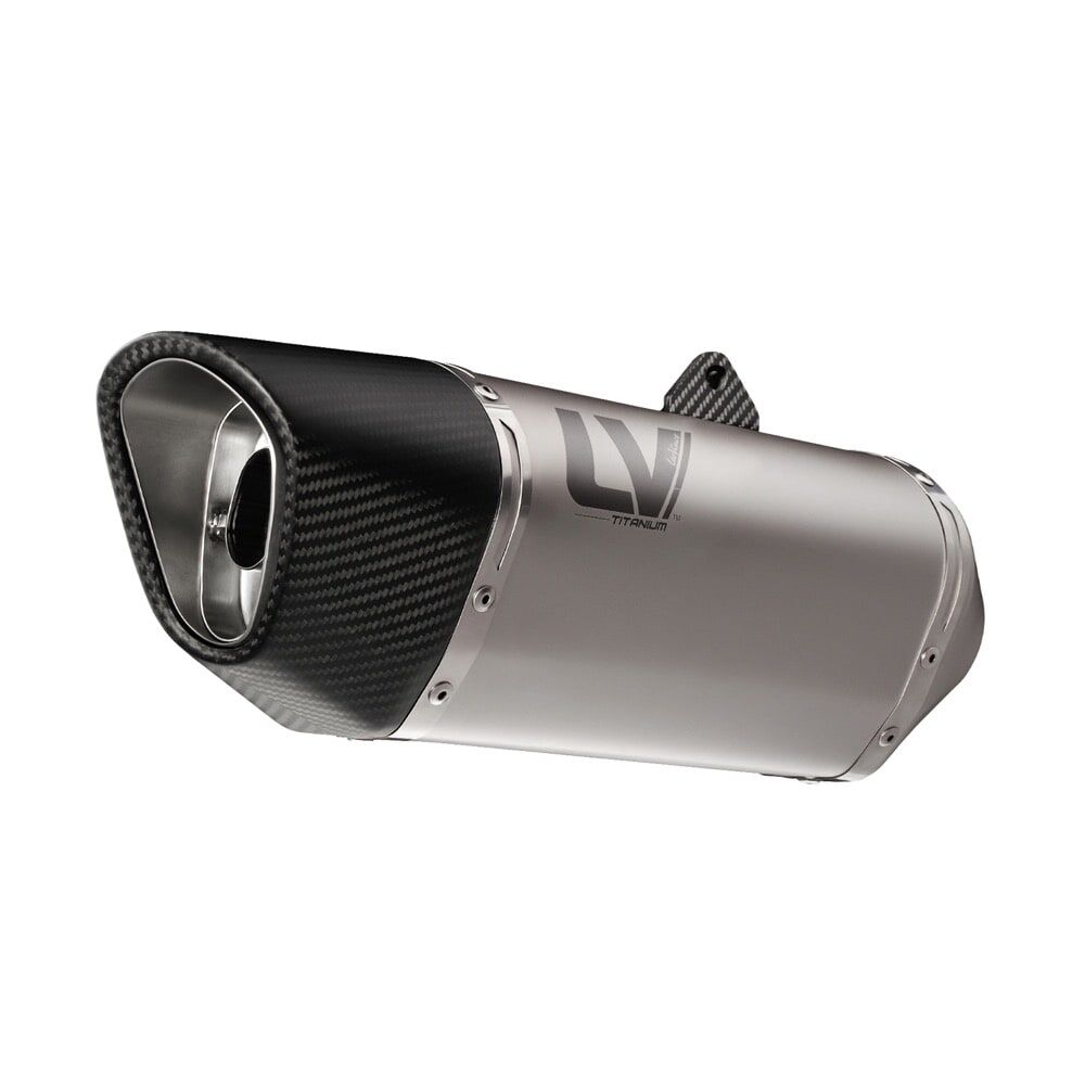 LV-14R TITANIUM MUFFLER SLIP-ON MUFFLER ECE