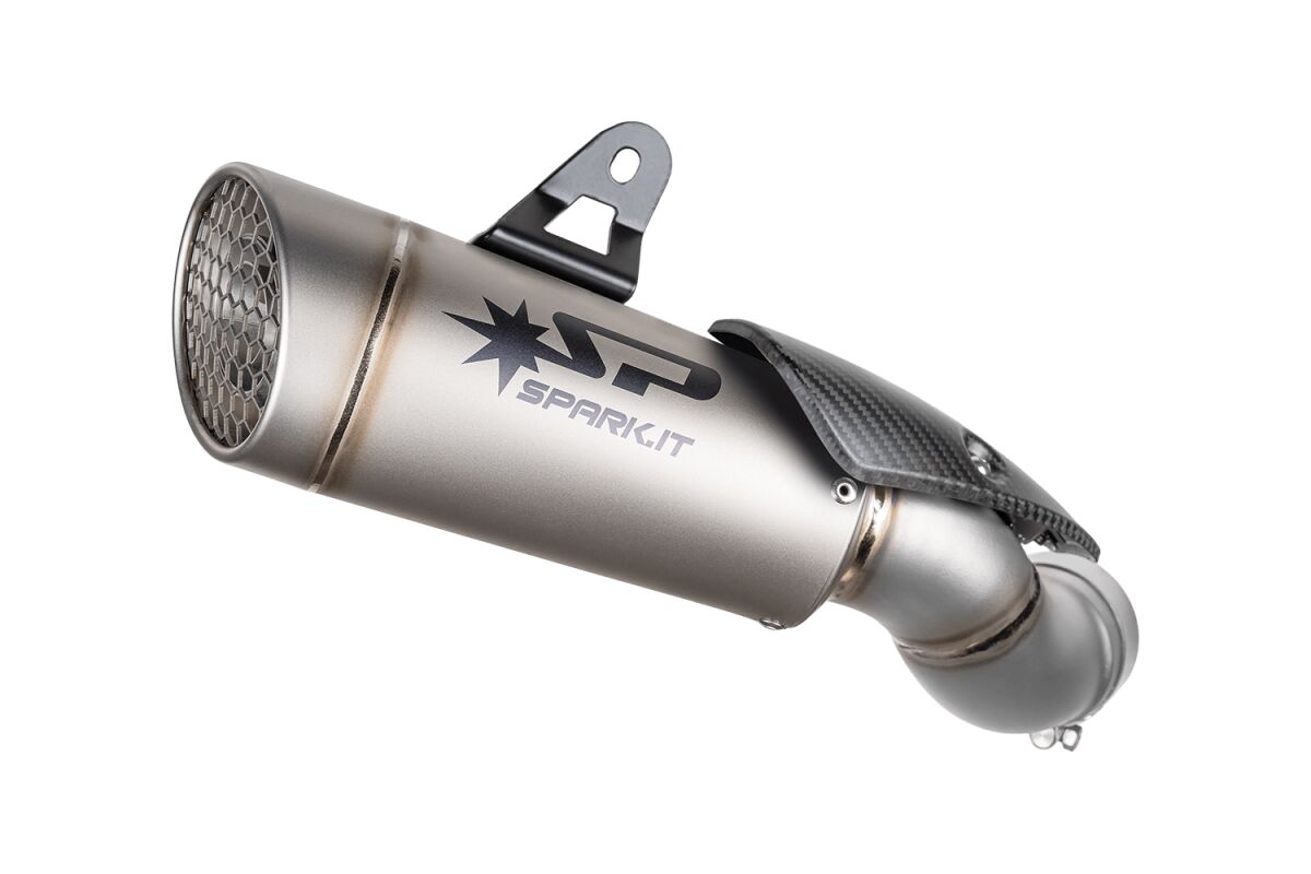 Grid-O Slip-On Muffler Titanium