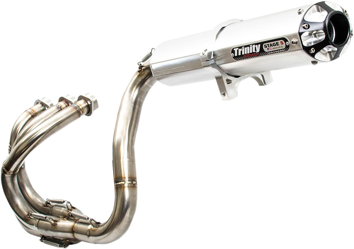 FULL EXHAUST SYSTEM BRUSHED