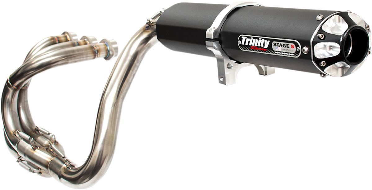 FULL EXHAUST SYSTEM BLACK