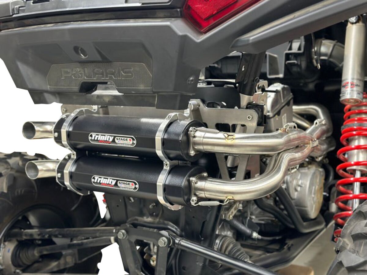 EXHAUST DUAL STAINLESS XP1000