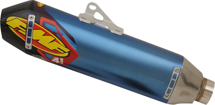 Factory 4.1 RCT slip-on summuti, titaan ja karbon, siniselt anodeeritud, Honda