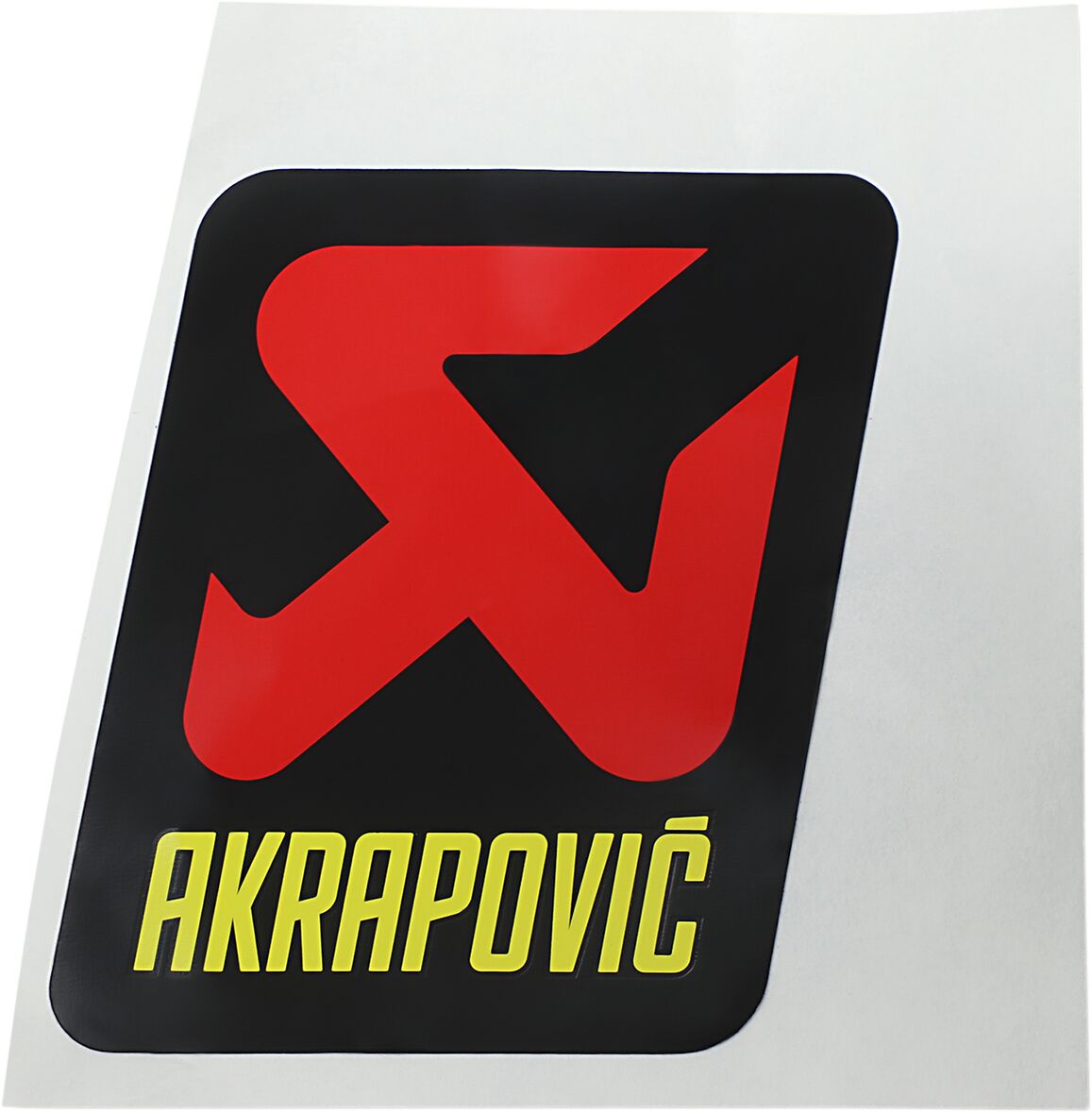 Kleebis Akrapovic, logo