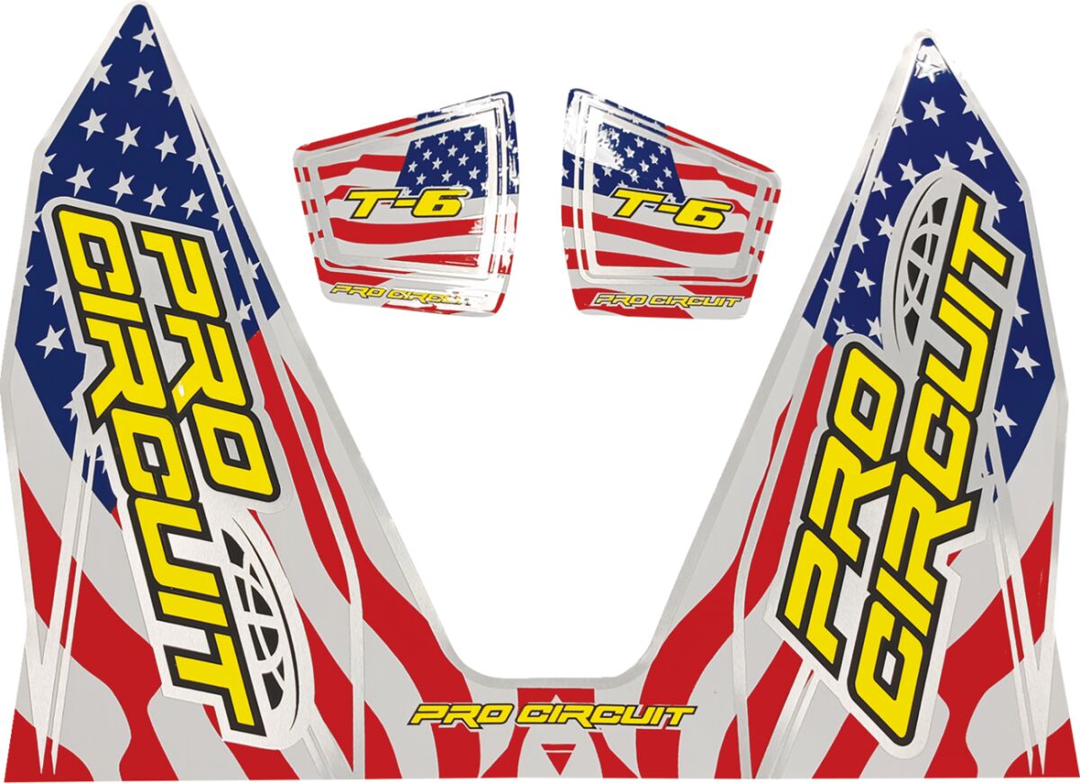 Kleebis T6 Stars and Stripes