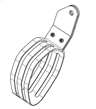 Summuti klamber, karbon, TR32