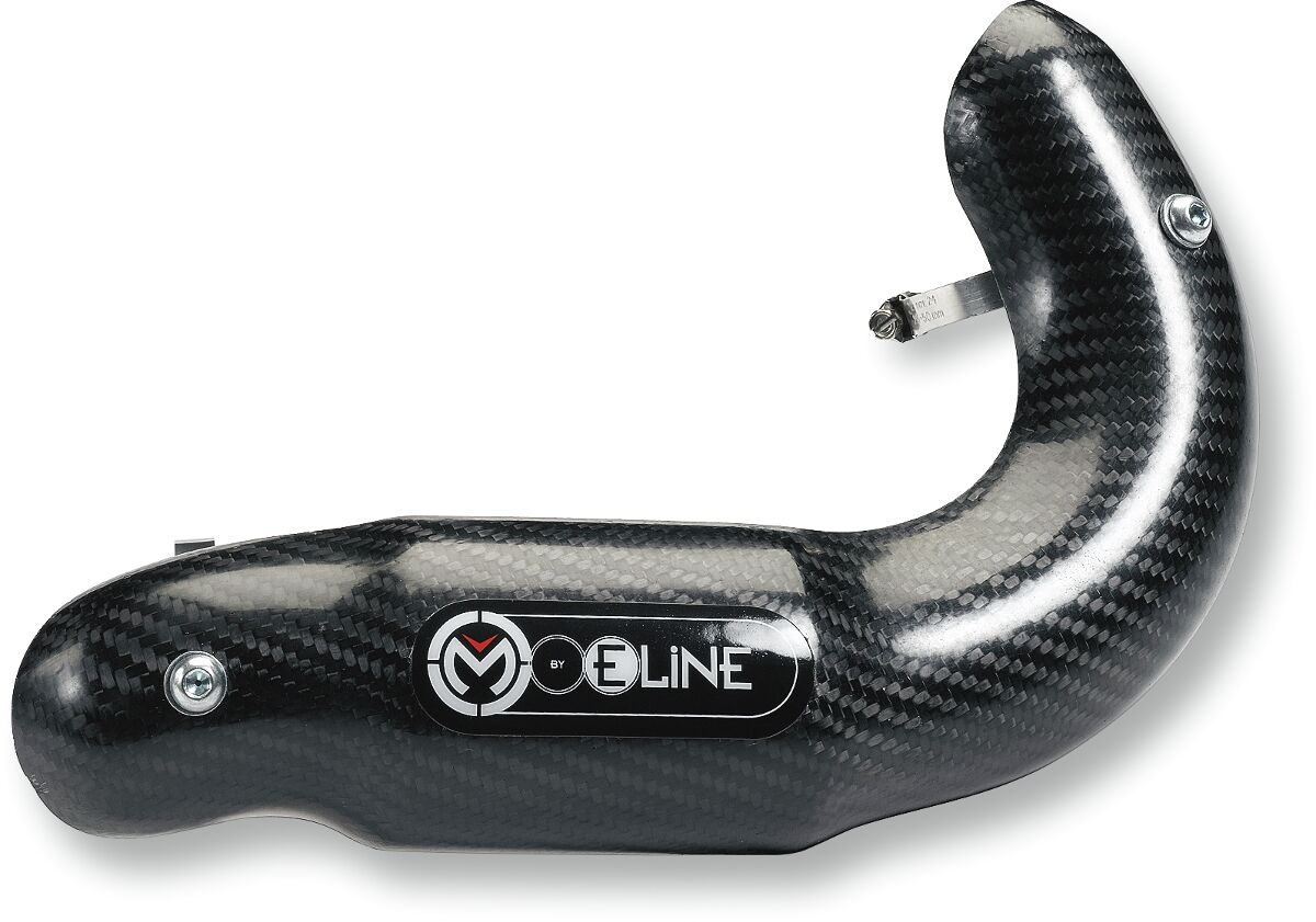 CARBON FIBER PIPE GUARD FOR 4-STROKE FMF/FMF POWER BOMB EXHAUST