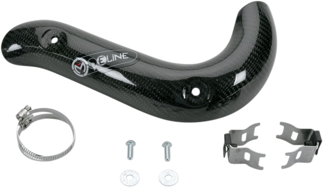 CARBON FIBER PIPE GUARD FOR 4-STROKE PRO CIRCUIT EXHAUST