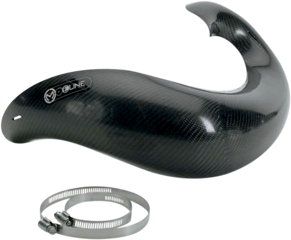 CARBON FIBER PIPE GUARD FOR 2-STROKE PRO CIRCUIT EXHAUST