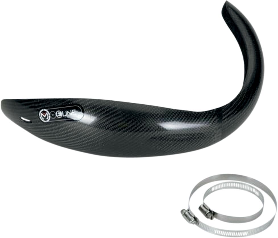 CARBON FIBER PIPE GUARD FOR 2-STROKE FMF EXHAUST