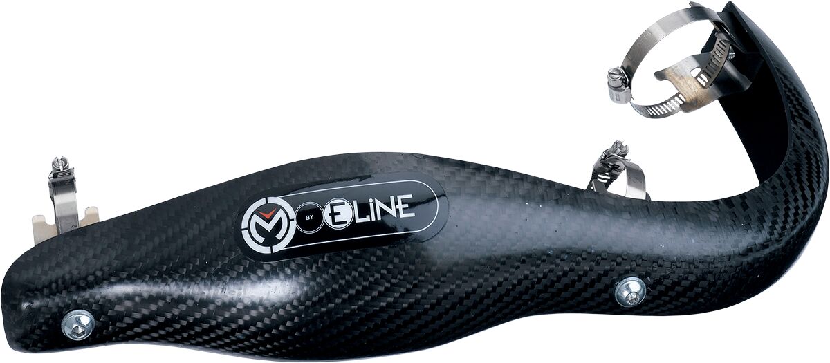 CARBON FIBER PIPE GUARD FOR 4-STROKE FMF MEGA BOMB EXHAUST