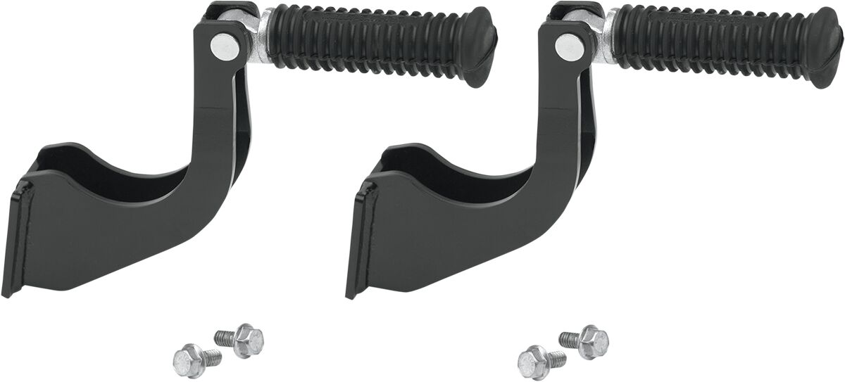BRACKET FOR FOOTPEG RELOCATOR BLACK