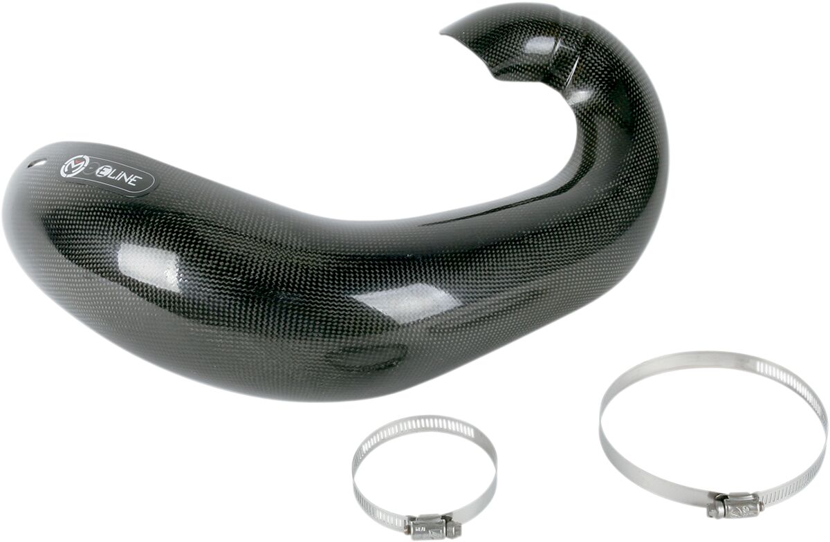 CARBON FIBER PIPE GUARD FOR 2-STROKE PRO CIRCUIT EXHAUST