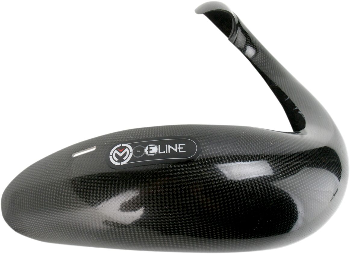 CARBON FIBER PIPE GUARD FOR 2-STROKE STOCK/FMF EXHAUST