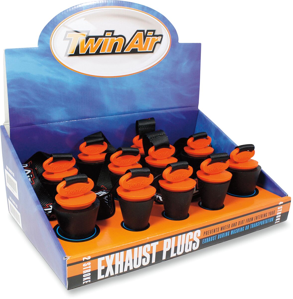 EXHAUST PLUG DISPLAY 11 PCS/ 6 X LARGE + 5 X SMALL