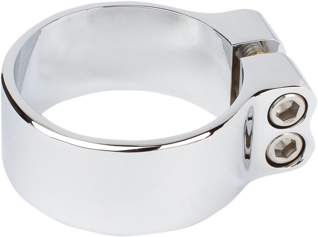 CLAMP FOR SLIP ON MUFFLERS 2.62" CHROME