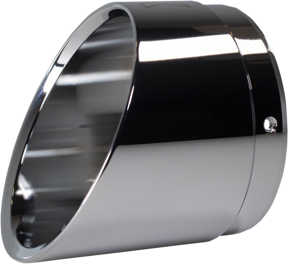 ENDCAP 4.5" EDGE CHROME