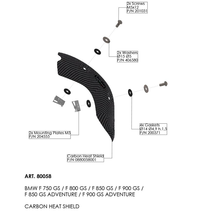 HEAT SHIELD CARBON