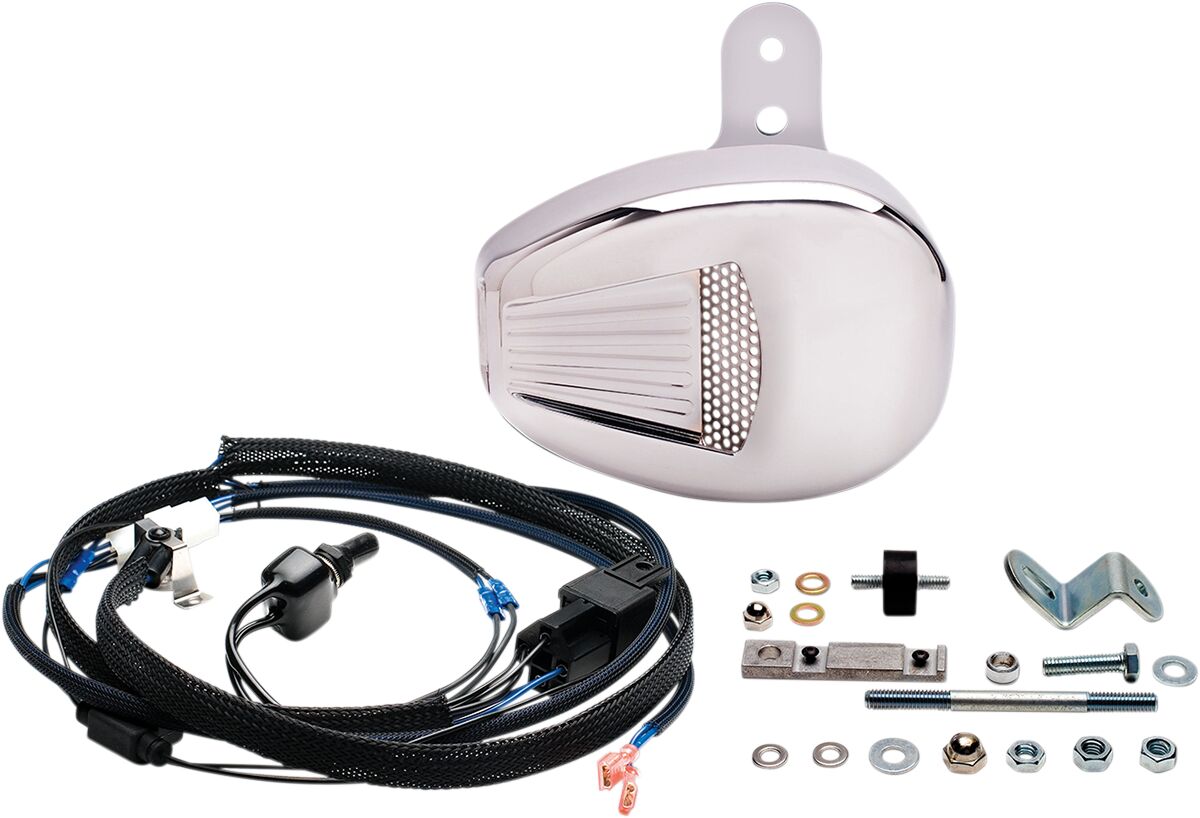 CYLINDER HEAD FAN KIT CHROME