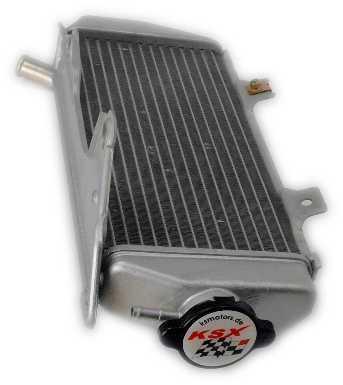 RADIATOR STAINLESS STEEL RIGHT