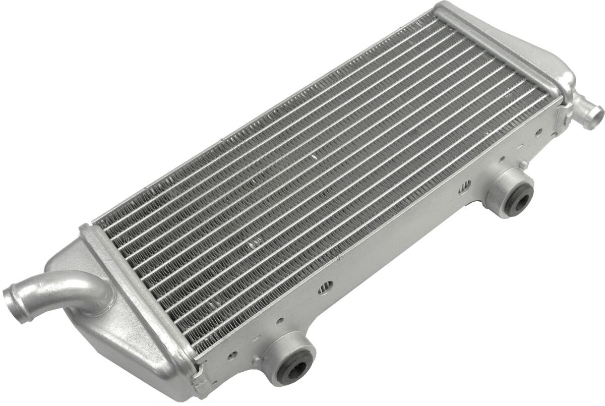 RADIATOR STAINLESS STEEL LEFT