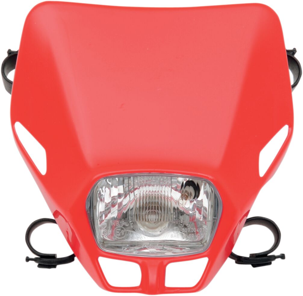 FIRE-FLY SINGLE HEADLIGHT (12V/35W) CRF-RED