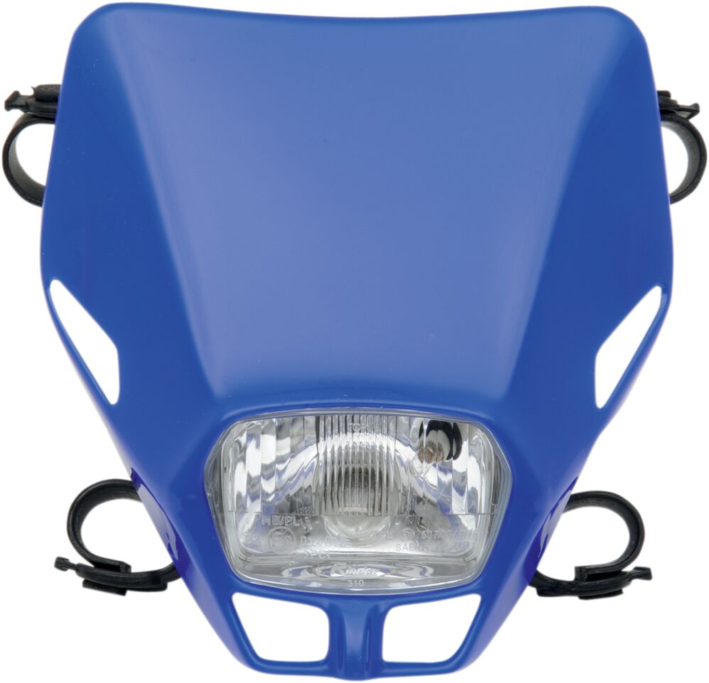 FIRE-FLY SINGLE HEADLIGHT (12V/35W) REFLEX-BLUE